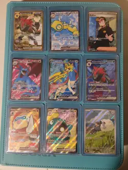 Pokemon Journey Together Master Set Near Complete In a Vault X binder! - Image 1