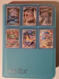 Pokemon Journey Together Master Set Near Complete In a Vault X binder! - Image 2