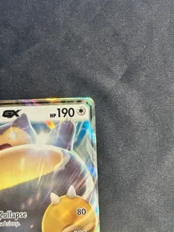 Snorlax GX SM05 Pokemon Full Art Ultra Rare Holo Card Sun & Moon Promo - Image 3