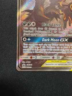 Umbreon & Darkrai GX SM241 Tag Team Pokemon near mint card - Image 4