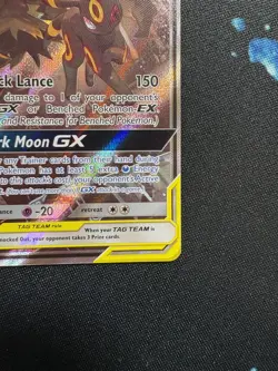 Umbreon & Darkrai GX SM241 Tag Team Pokemon near mint card - Image 5
