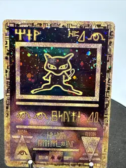 Pokemon TCG Ancient Mew Promo Card Holo Foil, Game the Movie 2000 Edition SWIRL - Image 3