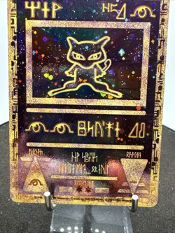 Pokemon TCG Ancient Mew Promo Card Holo Foil, Game the Movie 2000 Edition SWIRL - Image 4