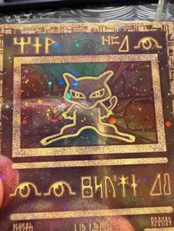 Pokemon TCG Ancient Mew Promo Card Pokemon the Movie 2000 LP with Swirl - Image 3