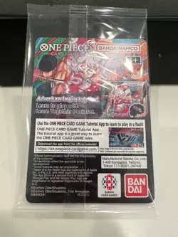 One Piece Monkey.D.Luffy College Basketball US Voyage Promo Card Sealed - Image 2