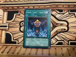 Level Limit - Area B SD3-EN024 1st Common MP Yugioh Card - Image 1