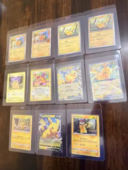 Pokemon TCG Pikachu 11-card Lot! Amazing Deal! $65 Value! - Image 1