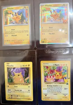 Pokemon TCG Pikachu 11-card Lot! Amazing Deal! $65 Value! - Image 3
