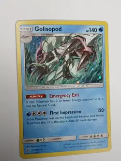 Golisopod - Cosmos Holo - Unified Minds 51/236 Blister Promo Pokemon Card NM - Image 2