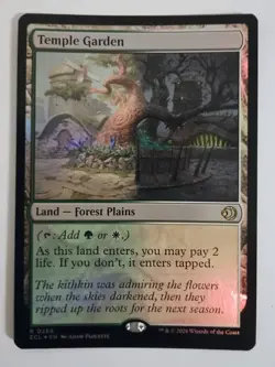 Temple Garden - Foil Lorwyn Eclipsed Magic MTG NM ECL 0268 NM MTG - Image 1