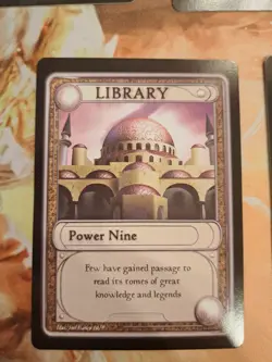 Black Lotus Power 9 Nine Tokens Gamingetc MTG Set COMPLETE!! mtg magic gathering - Image 5