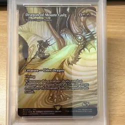 Dragon Of Mount Gulg Foil PSA 10 2025 Magic The Gathering Final Fantasy #0012 - Image 4