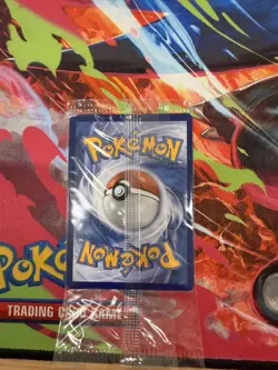 Pokemon Mega Charizard X ex 023 Me: Mega Evolution Promo Holo Sealed w/Oricorio - Image 2