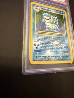 Pokemon 1999 Blastoise 2/102 Base Set Holo Unlimited MINT PSA 9 WOTC - Image 2