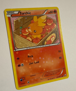 Torchic RC5/RC25 Legendary Treasures: Radiant Collection Holo Pokemon Card - Image 2