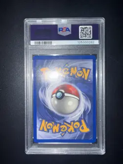 Pokemon Machamp Holofoil First Edition 1999 English Base Set PSA 9 - Image 2