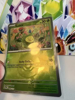 Budew 004/131 Common Poke Ball Reverse Holo - Pokemon Prismatic Evolutions NM - Image 3
