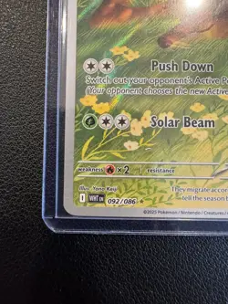Pokemon TCG Sawsbuck 092/086 Illustration Rare White Flare MINT/NM - Image 3