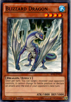 Blizzard Dragon - BP03-EN031 - Rare - 1st Edition - NM - YuGiOh! - Image 1