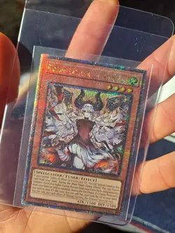 YGO Blazing Cartesia, the Virtuous Quarter Century Secret Alt Art NM RA04-EN041 - Image 3