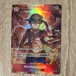 Monkey.D.Luffy ST10-006 One Piece Promotion Cards Foil Character Card - Image 1