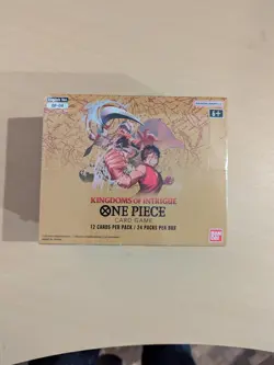 One Piece TCG Kingdoms Of Intrigue Booster Box OP-04 (Factory Sealed) English #1 - Image 1
