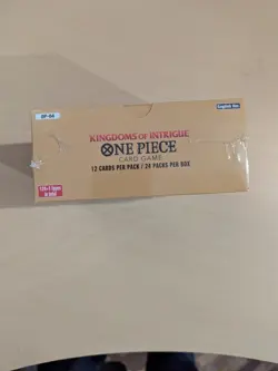 One Piece TCG Kingdoms Of Intrigue Booster Box OP-04 (Factory Sealed) English #1 - Image 2