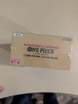 One Piece TCG Kingdoms Of Intrigue Booster Box OP-04 (Factory Sealed) English #1 - Image 5