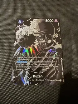One Piece Kuzan SP OP10-082 Parallel Legacy of the Master NM Condition Eng OPCG - Image 1