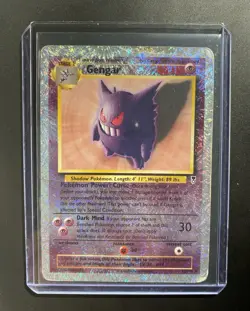 Gengar 11/110 Reverse Holo Pokemon Card Legendary Collection 2002 Pokemon TCG - Image 1