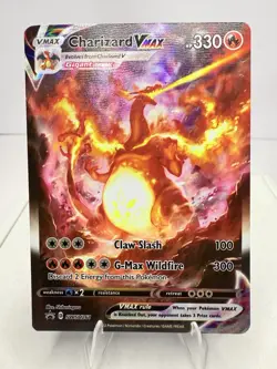 Pokemon TCG Charizard VMAX SWSH261 Black Star Promo (UPC) - NM - English - Image 1