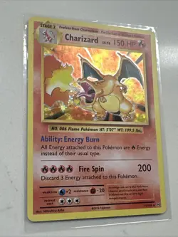 Charizard 11/108 Holo Rare- Near Mint- Pack Fresh- XY Evolutions Pokemon Card - Image 4