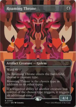 Roaming Throne (Borderless) R The Lost Caverns of Ixalan 344 - Image 1
