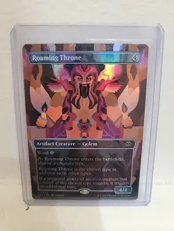 Roaming Throne (Borderless) The Lost Caverns of Ixalan Foil - Image 1