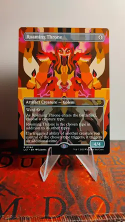 MTG Roaming Throne 0344 (Borderless) The Lost Caverns Of Ixalan Regular Finish - Image 1