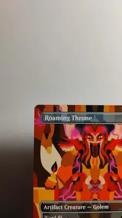MTG Roaming Throne 0344 (Borderless) The Lost Caverns Of Ixalan Regular Finish - Image 2