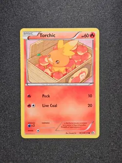 Pokemon TCG Torchic RC5/RC25 Radiant Collection Legendary Treasures Reverse Holo - Image 1