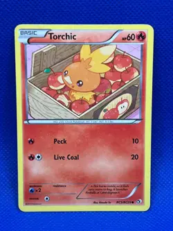 Pokemon Tcg Torchic RC5/RC25 Legendary Treasures: Radiant Collection Holo - Image 1