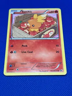 Pokemon Tcg Torchic RC5/RC25 Legendary Treasures: Radiant Collection Holo - Image 2