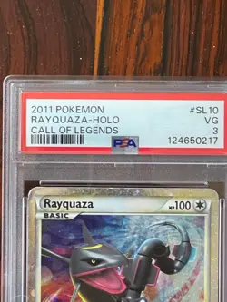 Pokemon TCG Rayquaza Holo Call Of Legends SL10 PSA 3 Very Good - Image 4