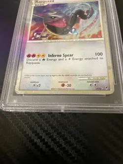 2011 POKEMON CALL OF LEGENDS #SL10 RAYQUAZA-HOLO PSA 9 - Image 4