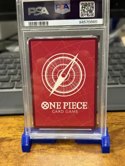 One Piece Eustass Captain Kid ST02-001 Leader Foil Card NM+ Condition, PSA 10 - Image 2