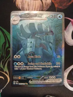 Pokemon TCG Golisopod EX Paradox Rift 246/182 Special Illustration Rare Card - Image 1