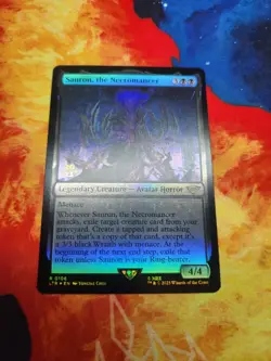 Sauron, the Necromancer - Prerelease Cards (PRE) - Foil - NM/SP - Image 1