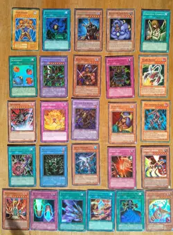 Yu Gi Oh Cards Dark Magician, Blue eyes white dragon... - Image 2