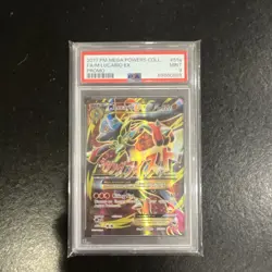 Pokemon M Lucario EX 2017 Alternate Art Holo Promo PSA 9 Card 055A/111 - Image 1