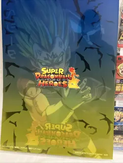 Dragon Ball Z Super Saiyan Vegeta Clear File & 9-Pocket Card Display Set Japan - Image 5
