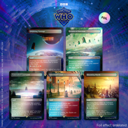MTG Secret Lair x Doctor Who: The Dalek Lands - Traditional Foil Edition - Image 1