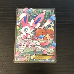 Pokemon TCG Sylveon EX Full Art RC32-32 Generations Radiant Collection Rare - Image 1