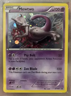 2015 Pokemon Mega Mewtwo Products #XY101 Mewtwo Holo PSA 10 - Image 3